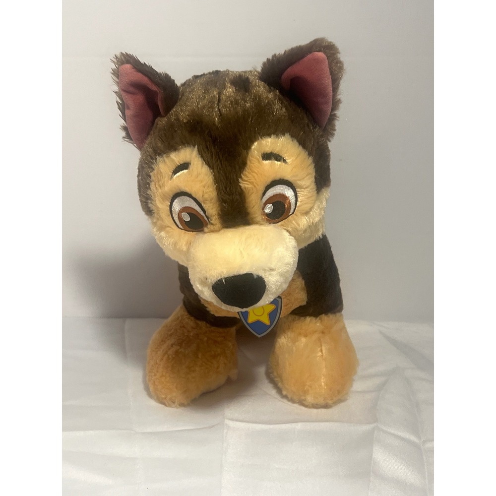Build-A-Bear Paw Patrol Chase Plush Stuffed Animal German Shepherd Police Dog